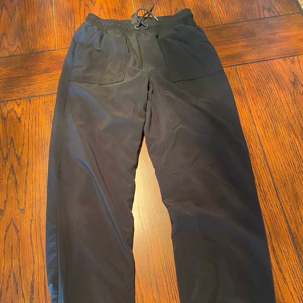 Athleta black joggers, girls size 12